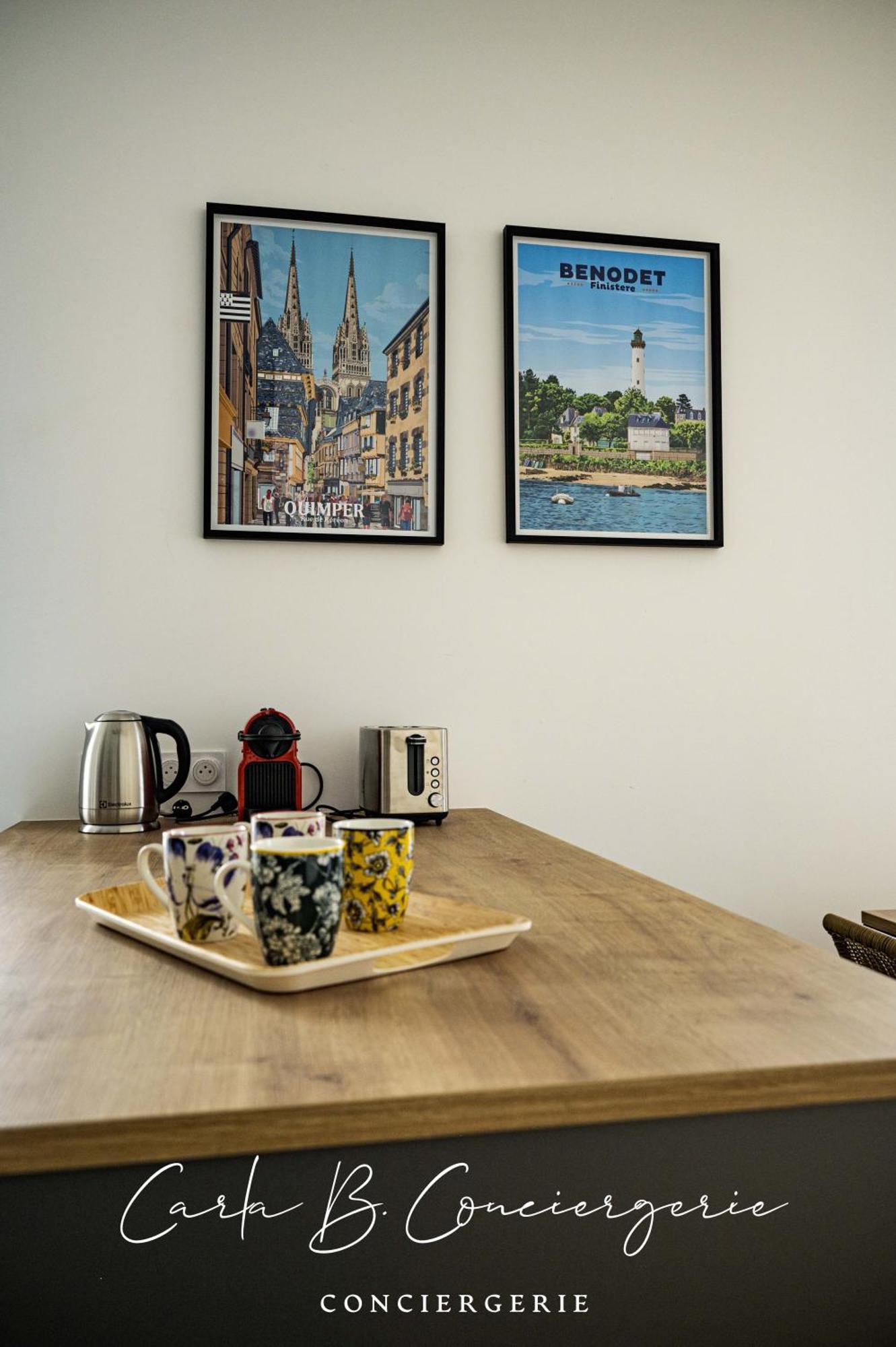Appartement L'Ecrin Concarneau 4 Personnes Extérieur photo